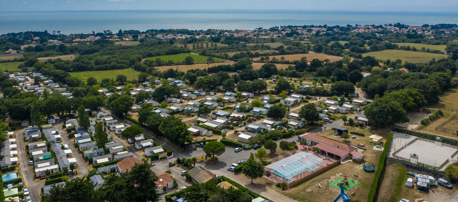 Campsite at 1.200 m from the beach!